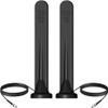 12dBi External 4G LTE 5G TS9 Magnetic Base Antenna Compatible with Netgear AT&T Nighthawk MR6110 MR6500 M6 Pro MR6150 M5 MR5100 MR5200 M1 MR1100 Verizon Hotspots RouterPack of 2, Slinkdsco view 1