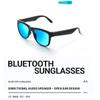 Harlafou GS01 Smart Glasses Wireless Bluetooth Sunglasses, Audio Sunglasses with Speaker,Polarized Lens, Touch Control, Open Ear Music and Hands-Free Blue view 2