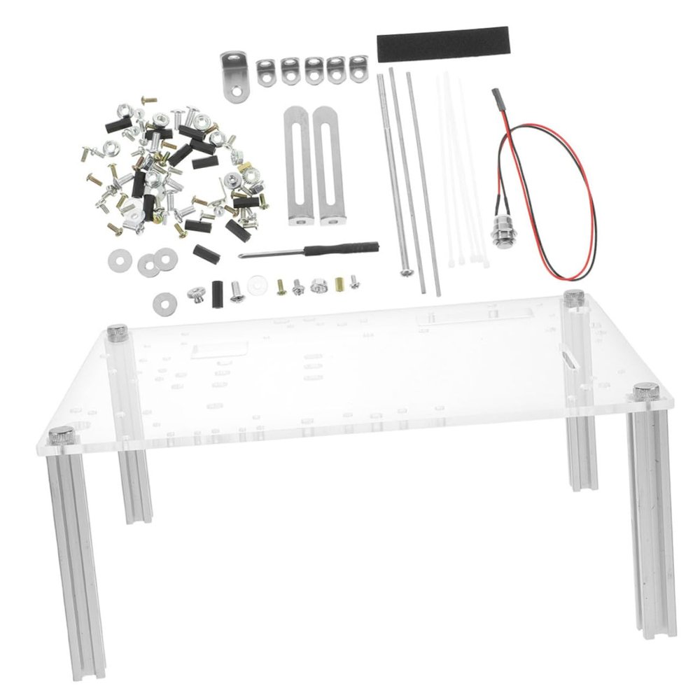 DirectNine Basics Matx Motherboard Bracket Open Pc Case Chassis for Computer Graphics Cards Storage Open Air Computer Bracket