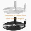 10ft Power Extension Cable for Echo Pop and Echo Dot (3rd Gen),Echo Dot (4rd Gen), Echo Dot (5rd Gen)Echo Show 5(2nd Gen)Prevents looseningPrevents Electric ShockIP53 Waterproof (2 Pack White) view 4