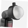 MOLUCKFU Camera Flash Dome Diffuser Soft Light for Photography Impact-Resistant Even Light Distribution Reduces Glare and Harsh Shadows Compatible Flash Units view 3
