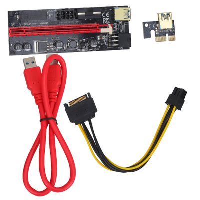 Pcie GPU Graphics Card Extension Cable Red PVC