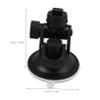 Mikikit 2pcs Suction Cup Mount for Car Dash Cam Dash Camera Holder Sturdy Black view 2