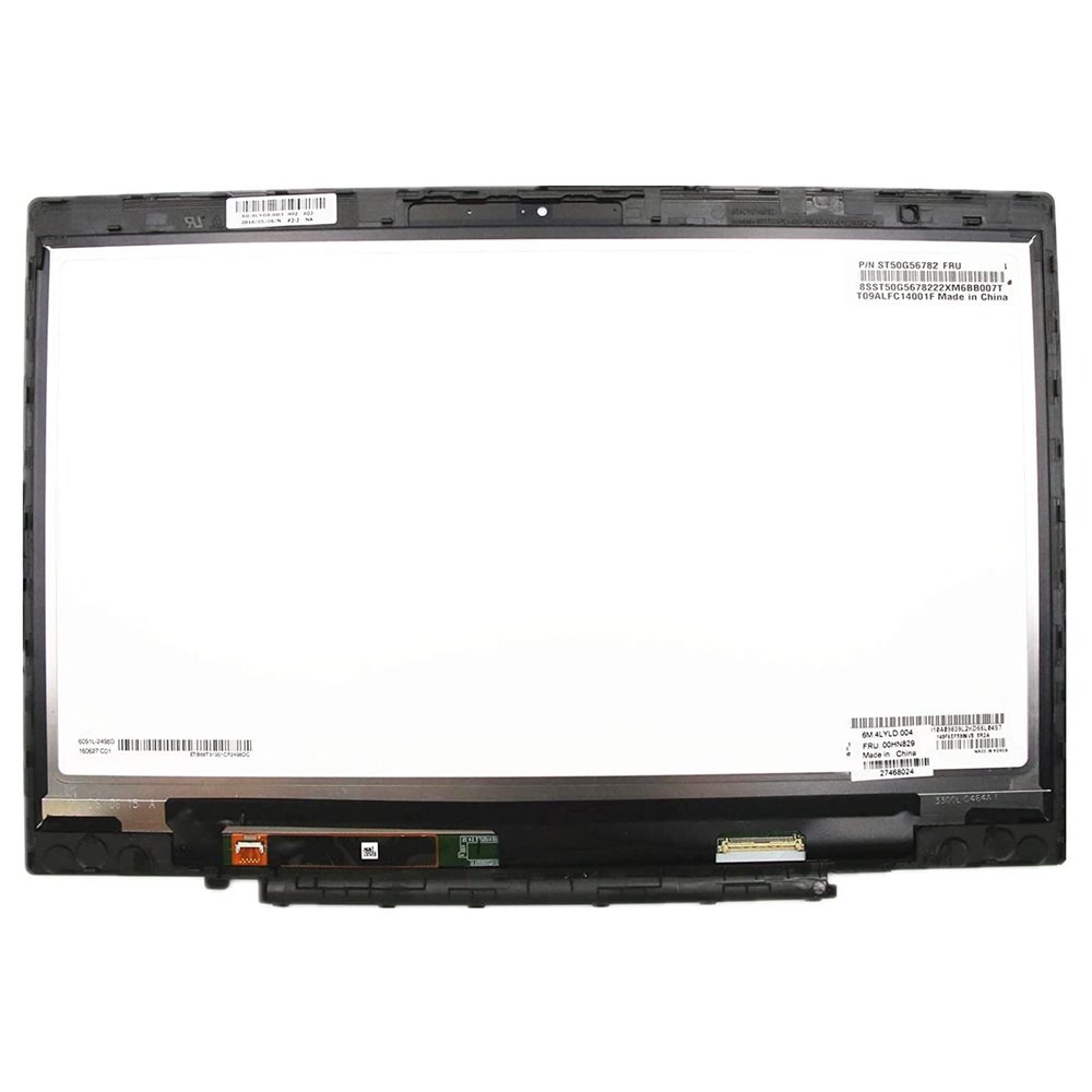 00HN842 00NY405 14.0 WQHD 2560x1440 IPS LCD Panel LED Touch Screen Display with Bezel Frame Assembly for Thinkpad X1 Carbon 3rd Gen.
