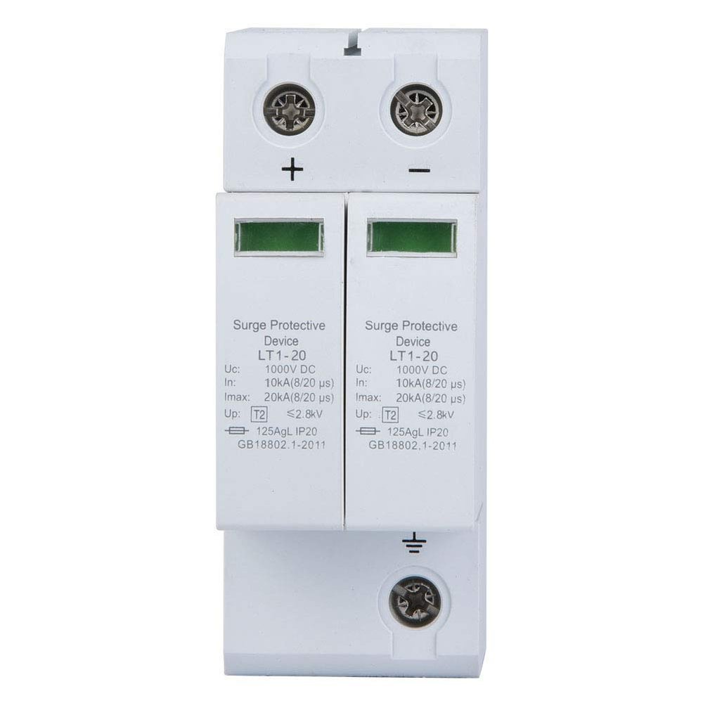 2P Device DC Photovoltaic Low Voltage Arrester (2P20KA)