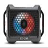 ECOXGEAR Defender: Outdoor Portable Bluetooth Speaker, 121dB Massive Sound, Waterproof and Drop Proof, with LED Party Lights, Pair up to 100, 25+ Hours Playtime (Black Oak) view 2