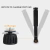 Camera Monopod, 8 Sections Selfie Stick Trekking Pole Aluminum Alloy, with 1/4in to 3/8in Conversion Screw, for Hiking Camping view 4
