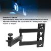 Diyeeni Projector Wall Bracket, 20-40cm Adjustable Angle Projector Wall Mount, Universal 1/4 Interface, Heavy Duty Steel Construction, Foldable Design view 3