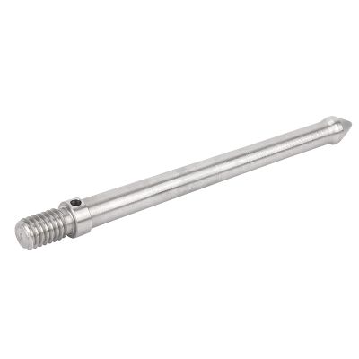 Spike Mount Adapter for Tripod Monopod with 3/8 Inch Screw, Solid Stainless Steel, Fits Various Ground, Lightweight (12cm)