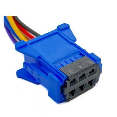 ARETV Car Connector 98172-1004 Compatible 6-pin Air Conditioning Blower Speed Control Wire Harness Cable(10 Pcs)