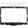 01YT242 P/N:ST50M68104 14" FHD 1920x1080 LCD Screen IPS LED Touch Display with Touch Control Board and Bezel Frame Assembly for Thinkpad view 3