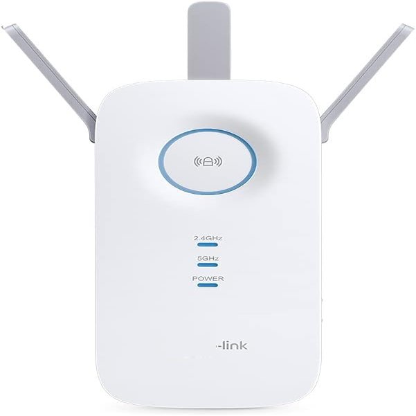 aibileec WiFi Range Extender AC1750 (RE450) Dual Band WiFi Repeater with LAN Port Universal Compatible Wi-Fi Repeater