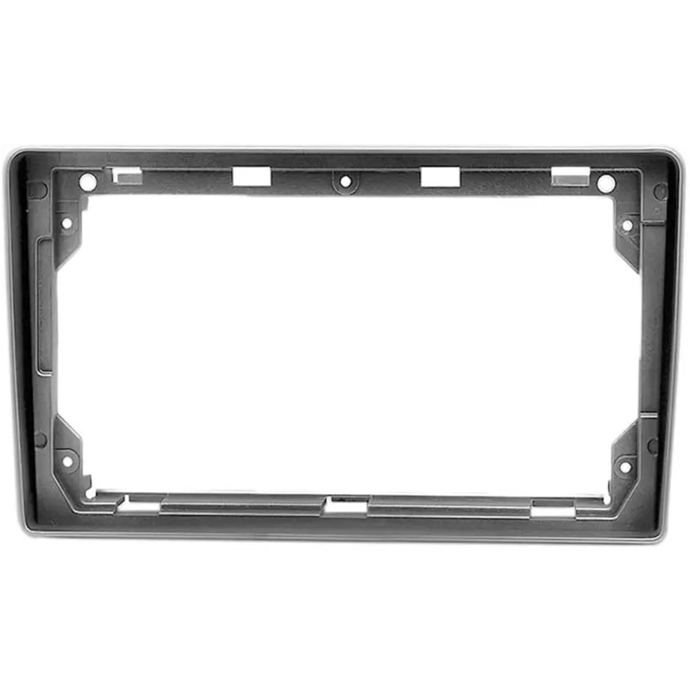 oimcpr 9inch Car Fascia Radio Panel Compatible for Citroen C2 2003-2009; C3 2001-2010; Compatible for Berlingo 2008+;Compatible for Jumpy 2007-2016 Facia Dash Kit Adapter(Silver)