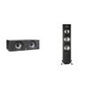 Polk Audio Reserve R400 Center Speaker, R700 Tower Speakers, 1" Tweeters, Dual 4" & 6.5" Woofers, Hi-Res Certified Home Theater Audio System view 1