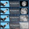 BGTR Telescope for Adults and Kids, 70mm Aperture 400mm Astronomical Telescope ((24X-180X)) view 4