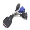 UCS Server KVM Dongle Cable Adapter 37-1016-01 VGA USB DB9 Serial view 1