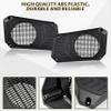 SAUTVS Under Dash Speaker Pods for Ranger 1000/XP 18-24, Under Dashboard Speaker Enclosures Pods Holders for Polaris Ranger XP 1000/Crew 2018-2024 Accessories(One Pair) view 4