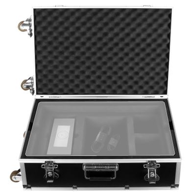 LUFECHO for Starlink Gen3 Rolling Hard Case with Handle, Fits for Starlink Gen 3 Mount Dish Kit in Hard-Shell, Protective, Pressure Equalizing, Lightweight, Waterproof, Airtight, & Heavy Duty Case
