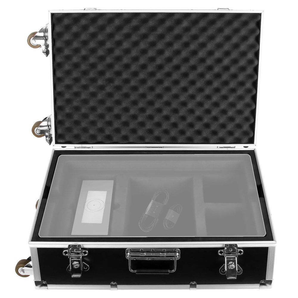 LUFECHO for Starlink Gen3 Rolling Hard Case with Handle, Fits for Starlink Gen 3 Mount Dish Kit in Hard-Shell, Protective, Pressure Equalizing, Lightweight, Waterproof, Airtight, & Heavy Duty Case