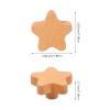 Housoutil 4pcs Solid Cabinet Knobs Elegant Drawer Handles for Kitchen Furniture Stylish Dresser Wardrobe Pulls Easy Installation Modern Design Suitable for Various Cabinets view 3