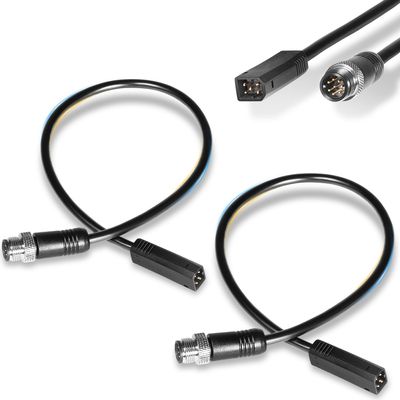 Bzcovac 720074-12 AS EC QDE Ethernet Dongle Adapter Cable for Humminbird Helix Fish Finders, 2 pcs
