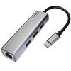 USB c hub ethernet,USB C Hub with RJ45 Gigabit Ethernet,Thunderbolt 4/3 to Ethernet Adapter,USB C to Network Adapter Compatible with MacBook Pro/Air, iPad Pro,Laptop,Chromebook,and More view 1