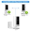 Adhesive Wall Mount for Indoor Cam (2nd Gen and 1st Gen) - Metal Camera Holder, Two Installation Ways with Strong Adhesive Tape or Screws (2Pack,Black) view 2