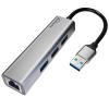 USB 3.0 Hub with Ethernet Adapter - 1GB RJ45, USB A to Ethernet, Compatible with Windows, Mac OS, Linux view 1