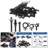 45pcs Push Mount Cable Zip Tie And Wire Clips Kit,Push Mount Wire Ties,Automotive Clips Nylon Wire Harness Clips view 4