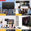 CUCUFA Digital HDTV 1500 Miles Antenna TV Aerial 4K 1080P HD Freeview Local Channels Receiver Black, HDTV Amplified Antenna Arial view 3