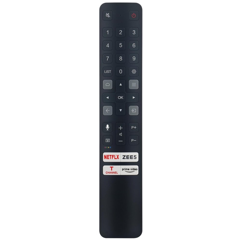 WINFLIKE 06-BTZNYY-MRC901V RC901V FMRC Voice Remote Control for TCL 43P615 65C725 65P725 50P615 55P615 65P615 55C825 65C825 50C725 55C725 4K Ultra Smart LED TV 06-BTZNYY-FRC901V-FMR5 RC901V-FMRG