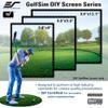 Elite Screens 9.8ft x 8ft Golf Impact Screen with Grommets, DIY Multi-Sport Projection Screen for Home Golf Simulators, DIY9.8X8-IPW360-F view 3