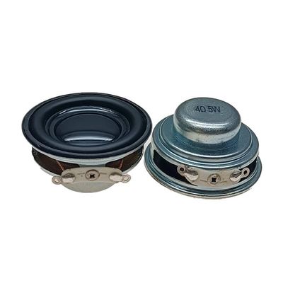 CCeCCe 2 Pack Portable Bluetooth Speaker Magnetic Speaker Replacement 40mm 4Ohm 5W Full Range Bass Internal Loudspeaker Parts for JBL Creature Satellite Smart Alarm Clock Emergency Radio Arduino