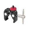 CAMVATE Super Clamp with 1/4"-20 Screw + 5/8'' Male to 1/4'' Female + 1/4"-20 Mini Ball Head view 2