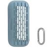 Carry Case Protective Pouch Sleeve Cover Protector for Bose Soundlink Flex Bluetooth SpeakeWaterproof Rubber Carring Pouch Protective Sleeve with Metal Hook. (Blue)