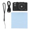4K Digital Camera, Compact Travel Camera, 64MP 18X Zoom Autofocus Retro Compact Digital Camera with 3 Inch Flip Screen for Travel Photography Vlogging (Black) view 2