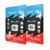 Cloudisk Pack of 2 Micro SD Card 4GB U1 Class 10 Micro SDHC Memory Card Optimized for Gaming, Cell Phone, Camera, Tablets and Drones (4GB) view 1