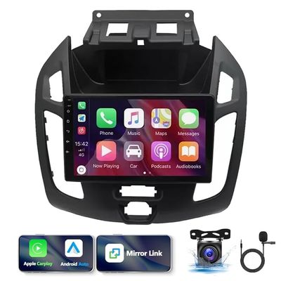 9'' Android 13.0 Car Radio Stereo for Ford Transit Connect 2014 2015 2016 2017 2018 Touchscreen Radio with Carplay & Android Auto WiFi GPS Radio Navigation Bluetooth Support Backup Camera [2+32G]