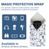 Walking Way Protective Wrap, Self-Adhesive Magic Cloth Camera Wrap, Storage Cloth, Anti-Scratch, Dustproof, Washable Lens Pouch for DSLR, Smartphones, Laptops, Cosmetic view 2