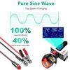 5000W/6000W/8000W/10000W/12000W Pure Sine Wave Power Inverter 12V/24V/48V/60V/72V/96V to 110V/230V RV Car Adapter Power Converter Solar Power Inverter,12000W-60Vto220V view 2