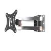 AVXANKTG D-Mount LCD-123 25kg 14"-30" 27" 2 Arm Folding Retractable Steel LCD Plasma TV Stand VESA 75x75 100x100 LCD Wall Mount Bracket view 1