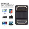 chenyang 2 Pack HDMI Male to HDMI Female 4K@60Hz 180 Degree Angled Converter Connector Adapter view 3