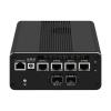 MOGINSOK Firewall Mini PC 10GbE Router with 2xSFP+, Intel Core I5 1235U 10C/12T64GB DDR5 512GB PCIE SSD 4xIntel I226-V 2.5GbE 2*Intel 10Gb Network Card Firewall Home Server/Router 1xConsole view 1