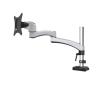 AVXANKTG DL-GM112 Aluminum 10"-27" 5-16kg 360 Rotation Double Arm Clip Grommet Heavy Duty Monitor Desk Stand LCD Mount Computer Stand Full Motion(Grommet Instal Base) view 1
