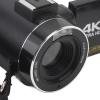 HOHXFYP Video Camera Camcorder 4K 30FPS 56MP Touch Screen with IR Night Vision and Remote Control, IPS Touch Screen Digital 18X Zoom Recorder, External Microphone Support view 4