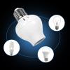 LED Sensor Socket, Light Bulb Switch Socket, E27 Light Socket AC 100240V for Microwave Radar PIR Motion Sensor LED Light view 4