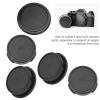 Camera Lens Body Set, Compatible FD Mount Lens Camera, Prevent Dust, Smudges, Scratches, Lightweight, Portable, Sturdy, Black view 3