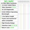 12 Strand SC/APC Fiber Optic Pigtail 1.2m SC Singlemode Fiber Pigtail for Networks Communication System,4 Packs view 3