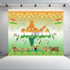 CHNYWORK 8x6ft India Day Backdrop Indian National Flag India Traditional Symbols 15th August Independence Day Historical Landmark Background Indian Theme Party Decorations Photo Studio Props view 2