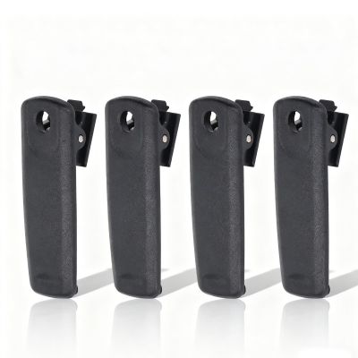 4Pcs Black Radio Belt Clip, Replacement for HX400 W, VX290, SBR-29LI, ABS Material, for Two Way Radios